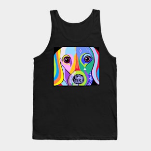 Colorful Dachshund Tank Top